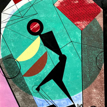 「Consequences and In…」というタイトルの絵画 Koola Adamsによって, オリジナルのアートワーク, アクリル