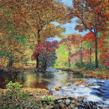 Pittura intitolato "Magical Moment" da Kenneth Halvorsen, Opera d'arte originale, Olio