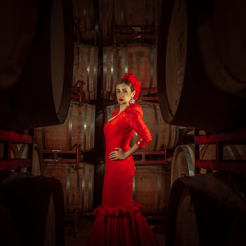 Photographie intitulée "Cellar" par Jorge Kánovas, Œuvre d'art originale, Photographie numérique