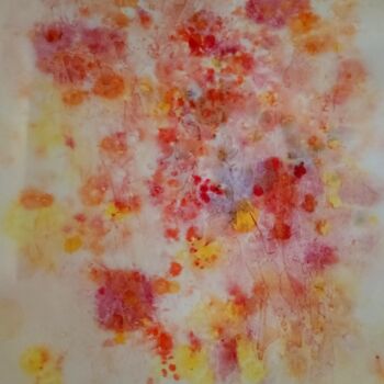 绘画 标题为“flower splashes” 由Yulia Larionova, 原创艺术品, 水彩
