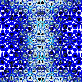 Fotografia zatytułowany „Geometric 203a3x” autorstwa Ken Lerner, Oryginalna praca, Fotografia cyfrowa