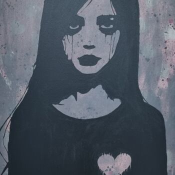 Painting titled "Rupture" by David Jaccard, Original Artwork, Acrylic