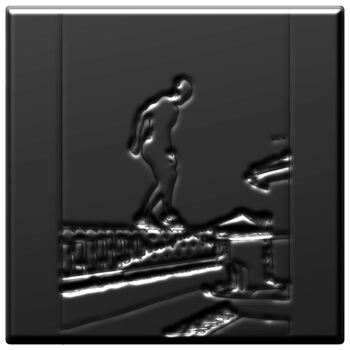 Digital Arts titled "Sketch of a man" by Vaïni, Original Artwork, Digital Painting