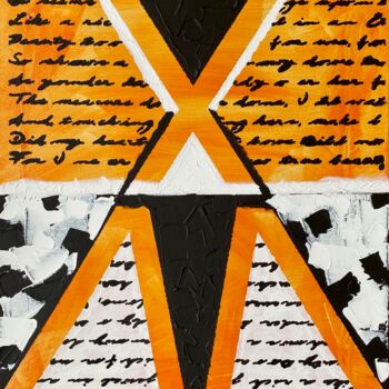 Ζωγραφική με τίτλο "Unfinished Story" από Yana Virtuoso, Αυθεντικά έργα τέχνης, Ακρυλικό