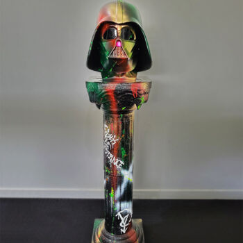 Sculpture titled "REDAV" by Georgina Sepa, Original Artwork, Plastic