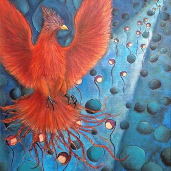 Peinture intitulée "Mes rencontres" par Ralph.S, Œuvre d'art originale, Huile Monté sur Châssis en bois