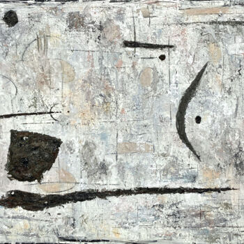 Painting titled "New Moon of Semblan…" by Matthias Lupri, Original Artwork, Oil Mounted on Wood Stretcher frame