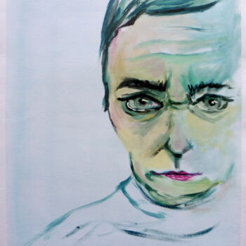 Schilderij getiteld "Marizol" door Edith Bos Boyer (EDITH DONC), Origineel Kunstwerk, Acryl