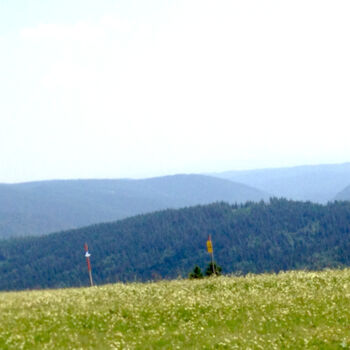 Photographie intitulée "Berglandschaft 2" par Nikolay Maruskin, Œuvre d'art originale, Photographie numérique