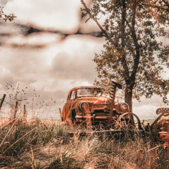 Photography titled "SIMCA" by Adrien Allouis, Original Artwork, Non Manipulated Photography