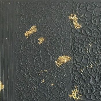 Painting titled "Eclips van Emoties" by Sevdie Redzhebova, Original Artwork, Acrylic Mounted on Wood Panel