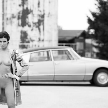 Φωτογραφία με τίτλο "La Déesse" από Martin Wieland, Αυθεντικά έργα τέχνης, Ψηφιακή φωτογραφία Τοποθετήθηκε στο Αλουμίνιο