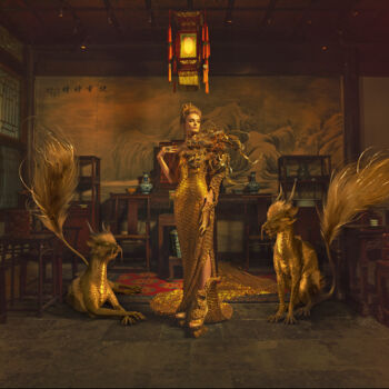 摄影 标题为“Wolves of Beihai, S…” 由Miss Aniela, 原创艺术品, 数码摄影
