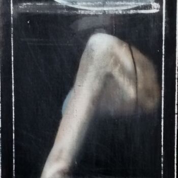 Peinture intitulée "inachevé" par Aéro, Œuvre d'art originale, Acrylique Monté sur Châssis en bois