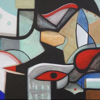 Ζωγραφική με τίτλο "A Moment of Beauty 1" από Stephen Lucas, Αυθεντικά έργα τέχνης, Ακρυλικό Τοποθετήθηκε στο Ξύλινο φορείο…