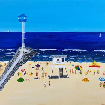 Malarstwo zatytułowany „Summertime # 1” autorstwa Peter Kruger, Oryginalna praca, Akryl