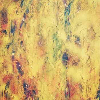 Painting titled "Des yeux de la lumi…" by Maria Ro Art, Original Artwork, Acrylic