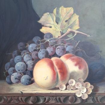 Malarstwo zatytułowany „Still life "RENAISS…” autorstwa Elena Gerasimova, Oryginalna praca, Olej Zamontowany na Panel drewni…