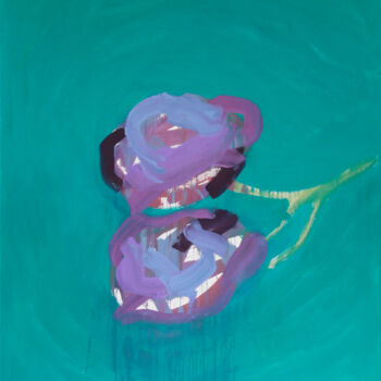 Painting titled "Yesterday I Was A R…" by Simon Findlay, Original Artwork, Acrylic