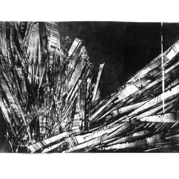 Εκτυπώσεις & Χαρακτικά με τίτλο "Incartade" από Mine Palayer, Αυθεντικά έργα τέχνης, Μονοτυπία