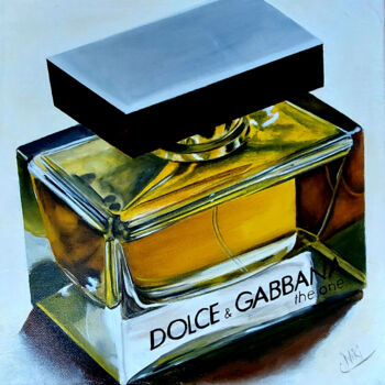 Pintura titulada "parfum d g" por Nicole Pèpe Gaumier, Obra de arte original, Oleo