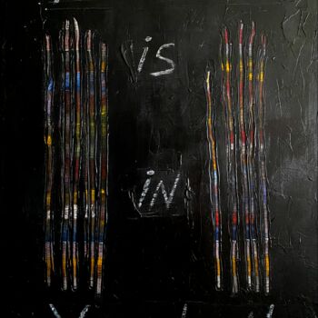 Peinture intitulée "Master of Life" par Anton Vishnevsky (A. Vish), Œuvre d'art originale, Acrylique Monté sur Panneau de bo…