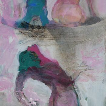 Painting titled "Мы ищем тело" by Anna Skorko, Original Artwork, Acrylic