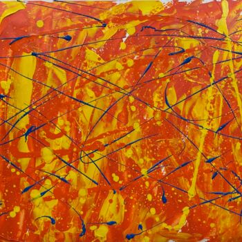 Painting titled "Сuriosity" by Maksym Kulikov, Original Artwork, Acrylic