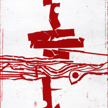 Painting titled "Place Within Reach…" by Petr Strnad, Original Artwork, Acrylic