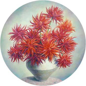 Painting titled "Original oil painti…" by Iuliia Muraveinikova, Original Artwork, Oil Mounted on Wood Stretcher frame