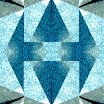 Photography titled "Geometric 108eX8" by Ken Lerner, Original Artwork, Digital Photography