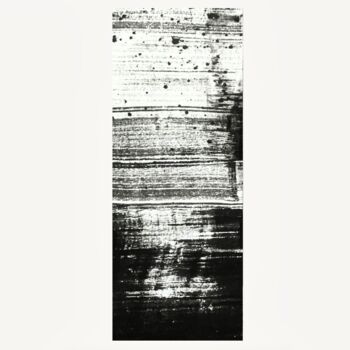 Desenho intitulada "Horizons _12" por Maryam Shams, Obras de arte originais, Colagens Montado em Armação em madeira