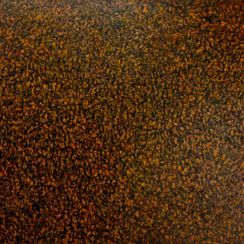 Peinture intitulée "Foisonnement de fou…" par Manouchehr Niazi, Œuvre d'art originale, Huile