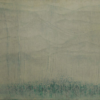 Peinture intitulée "Sans titre / No Tit…" par Manouchehr Niazi, Œuvre d'art originale, Huile