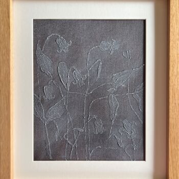 绘画 标题为“Clematis Brown Orig…” 由Iryna Antoniuk (IRENA TONE), 原创艺术品, 丙烯
