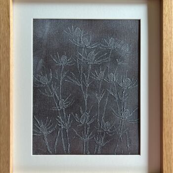 Peinture intitulée "Eryngium Brown Orig…" par Iryna Antoniuk (IRENA TONE), Œuvre d'art originale, Acrylique