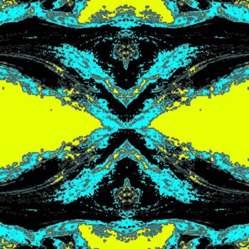 Fotografie getiteld "Ice Water 11b4" door Ken Lerner, Origineel Kunstwerk, Digitale fotografie
