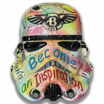 Sculptuur getiteld "Star Wars Bentley –…" door Gardani, Origineel Kunstwerk, Hars