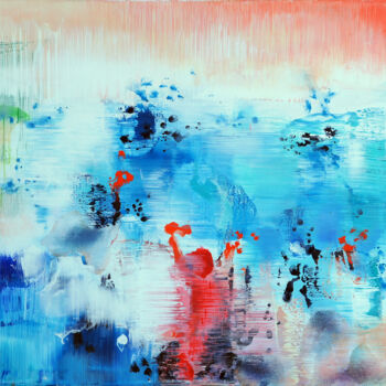 Ζωγραφική με τίτλο "Ohne Titel, 100 x 1…" από Konstantin Grabowski, Αυθεντικά έργα τέχνης, Χρωστικές ουσίες Τοποθετήθηκε στο…