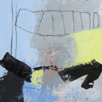 Painting titled "LM28" by Daniel Quievreux, Original Artwork, Acrylic