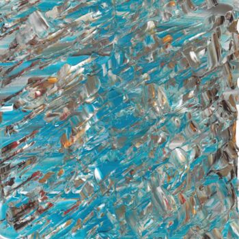 Peinture intitulée "(1970) Fear is risi…" par Sarah Leseigneur, Œuvre d'art originale, Acrylique
