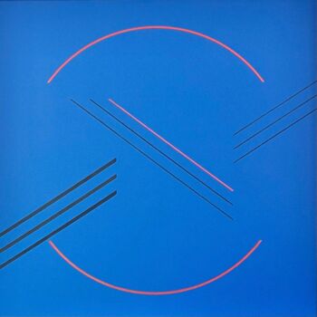Peinture intitulée "Encerclement IV" par Jean-Marc Gardeux, Œuvre d'art originale, Acrylique