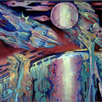 Pintura intitulada "Who is afraid of th…" por Margarita Malinovskaya, Obras de arte originais, Óleo