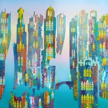 Peinture intitulée "BAROCCO 12" par Bernard Ambielle, Œuvre d'art originale, Huile