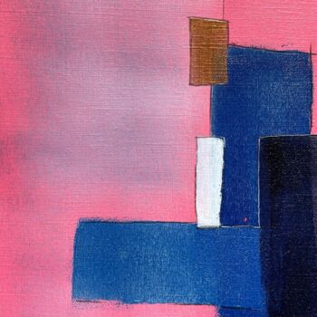 Painting titled "A flat Major 9 -  R…" by Arnaud Quercy, Original Artwork, Acrylic