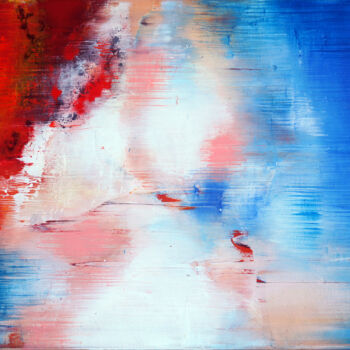 Pittura intitolato "Ohne Titel, 70 x 90…" da Konstantin Grabowski, Opera d'arte originale, Tempera Montato su Telaio per bar…