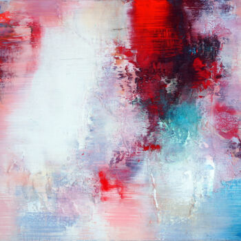 Painting titled "Ohne Titel, 70 x 10…" by Konstantin Grabowski, Original Artwork, Oil Mounted on Wood Stretcher frame