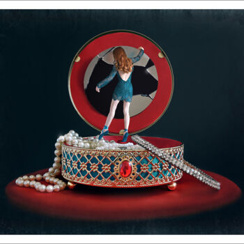 Photography titled "La danseuse 3/3" by Bettina Dupont, Original Artwork, Digital Photography