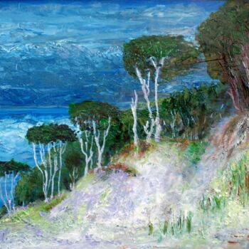 Peinture intitulée "Darß Weststrand Mül…" par Jörg Eydner, Œuvre d'art originale, Huile