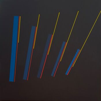 Peinture intitulée "Chute sensible III" par Jean-Marc Gardeux, Œuvre d'art originale, Acrylique
